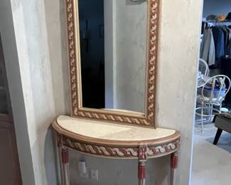 Furniture - Coordinating Mirror and Stand