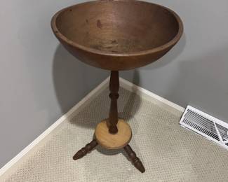 Country Living Wood Bowl Stand
