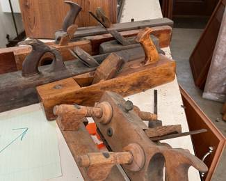 antique tools, planers