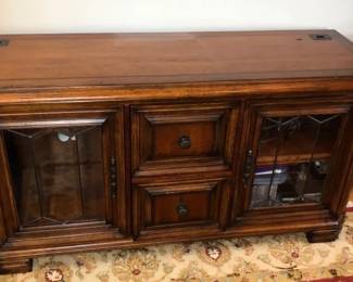 Aspen Home Large Wooden Entertainment Stand