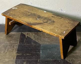 342 vintagehandmaderusticwoodenutilityb