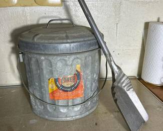 210 vintagedovergalvanizedsteelashcanw