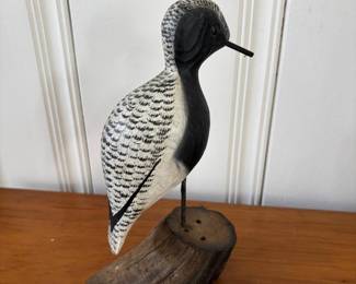 025 handcarvedshorebirddecoy