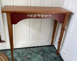 299 handpaintedwoodenconsoletable