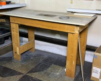 254 woodenworkbenchwithbuiltinrouterpl