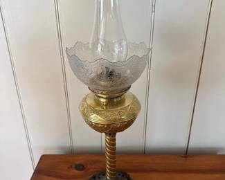 150 vintagevictorianbrassoillamp