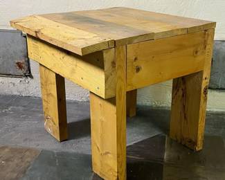 350 handmaderusticwoodtable