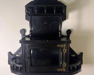 217 victorianstylewallcuriocabinetwith