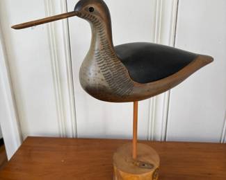 313 handcarvedwoodenshorebirddecoy