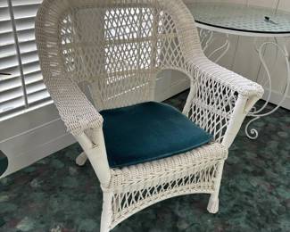 325 whitefauxwickerarmchairwithtealcus