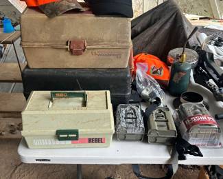 Tackle boxes 