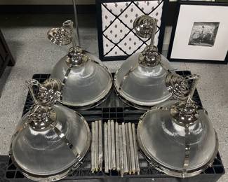 Restoration Hardware pendant lights