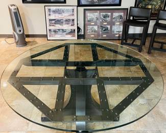 Custom Steel Table made in Colorado