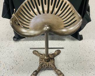 RESTORATION HARDWARE TRACTOR SEAT STOOL