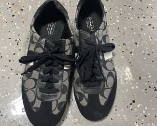 Coach leather shoes