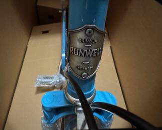 Shinola Runwell Bike - brand new - bright blue 57cm