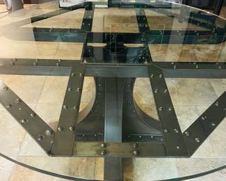 Custom Steel Table made in Colorado