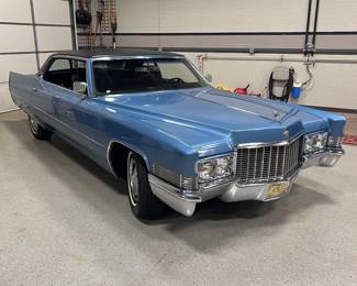 1970 Cadillac Sedan Deville, 70043 original miles.