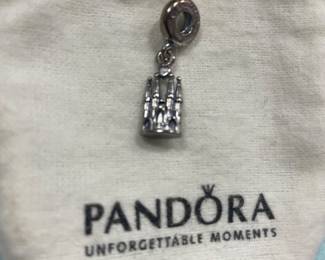 Pandora sterling silver Disney pendant