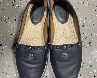 Coach leather shoes