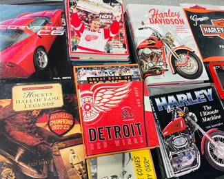 Harley Davidson Red Wings books