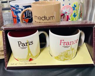 Starbucks mugs