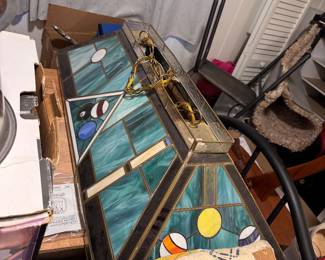Pool Table Light, Vintage- In excellent condition