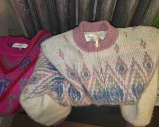 Vintage sweaters