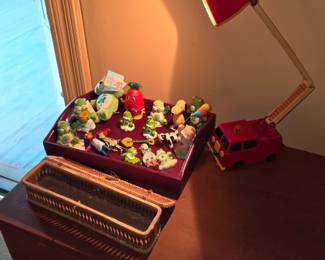 Firetruck desk lamp sweet