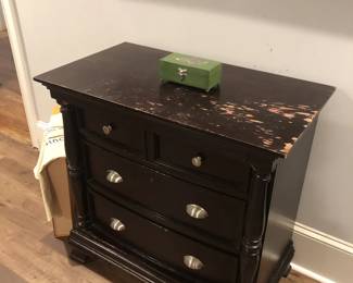 Black chest. A good project piece.
