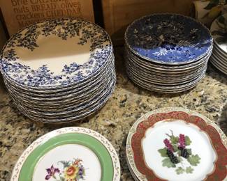 Johnson Brothers blue/white