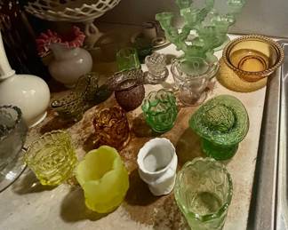 Beautiful Fenton, Vaseline Glass