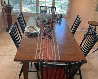 6 seat dining room table