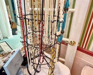 Costume jewelry.