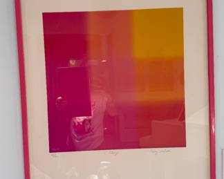 Barry Nelson signed art.