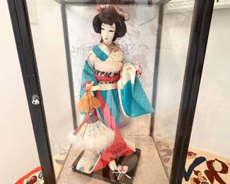 Geisha in a case.