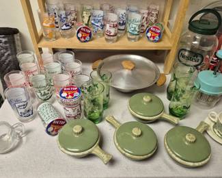 Other vintage state drinking glasses