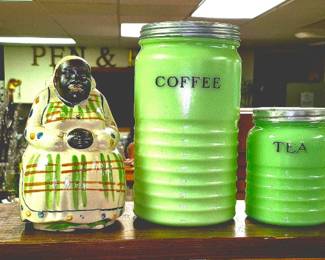 Jadite "Drippings', "Coffee" and "Tea"
