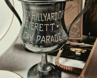 "Walter Hillyard Cup Everett Boys Day Parade 1925" loving cup