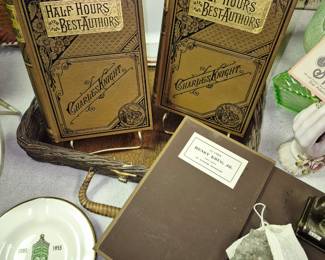 Vintage and modern books from 3 different estates and families.