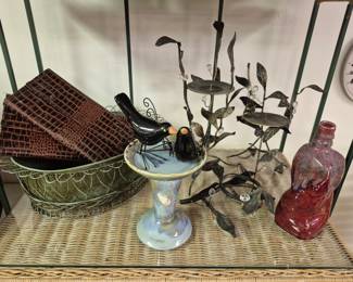 Vintage and modern decor