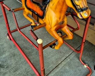 MCM "Wonder Horse" spring rocking horse