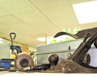 Vintage and modern tools