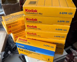 Unused Kodak Ektachrome 64 film