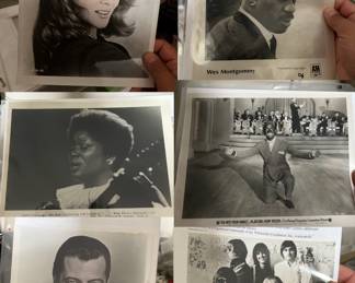Vintage Press and Studio Photographs of actors and musicians
