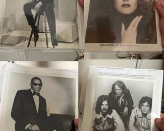 Vintage Press and Studio Photographs of actors and musicians-Ray Charles