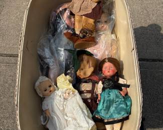 Vintage baby dolls