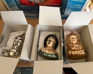 Kurt Adler Wizard of Oz ornaments