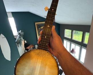 Vintage Banjo or Banjolin by SS Stewart out of Philadelphia