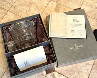 Waterford Crystal Museum Collection Ice Bucket, limited to just 75 pieces, hand numbered. 